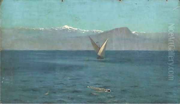Sailing off the coast, thought to be Chile - view 1