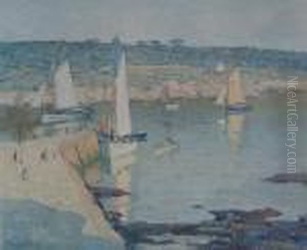 A Cornish Harbour - view 1