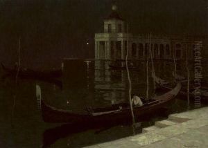 Night, Venice by Terrick John Williams