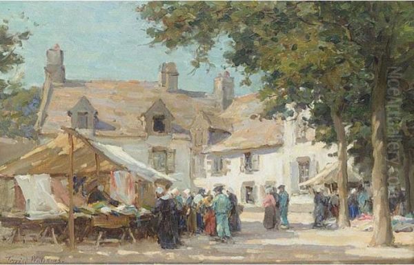 Market Place, Concarneau - view 1