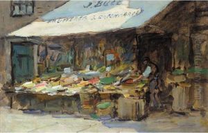 The Greengrocer's Shop by Terrick John Williams