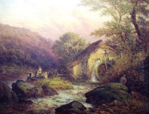 Fishing By The Old Mill