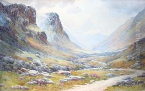 Llanberis Pass, A Mountainous Landscape