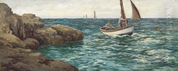 The Fishing Fleet Returning Home - view 1