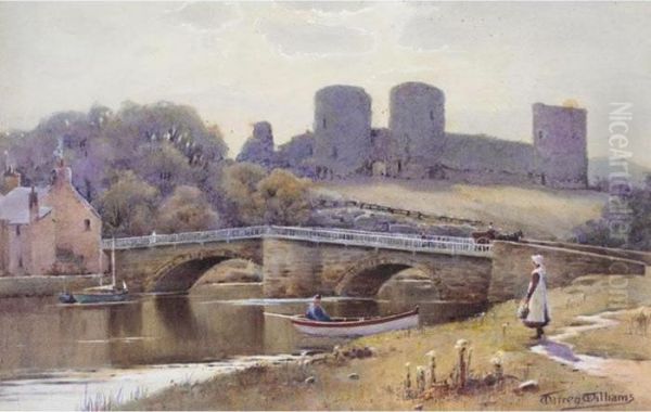 Rhuddlan Castle, North Wales - view 1