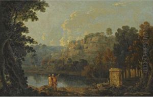 Cicero At His Villa At Arpinum by Richard Wilson