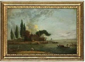 View Of L'anconetta, With Venice Beyond