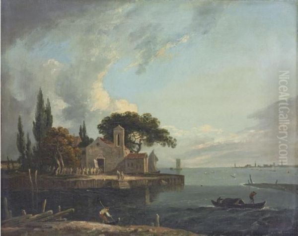 View Of L'anconetta, With Venice Beyond - view 1