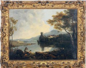 Llyn Peris And Dolbadarn Castle, Wales by Richard Wilson