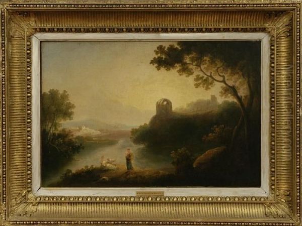 Landscape With Ruins And Figures - view 1