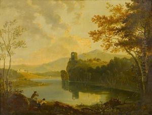 Llyn Peris And Dolbadarn Castle by Richard Wilson