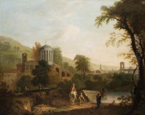 Paesaggio Con Cavalieree Architetture by Richard Wilson