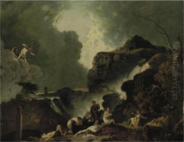 The Destruction Of The Children Of Niobe by Richard Wilson