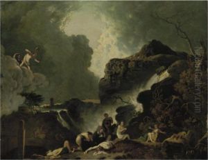 The Destruction Of The Children Of Niobe by Richard Wilson