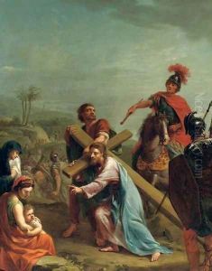 Christ carrying the Cross by Johann Heinrich The Elder Tischbein