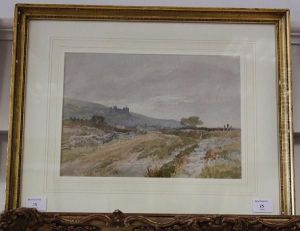 Landscape With Distant Castle by Edmund Morison Wimperis