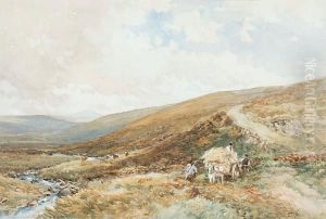 Moorland Landscape by Edmund Morison Wimperis