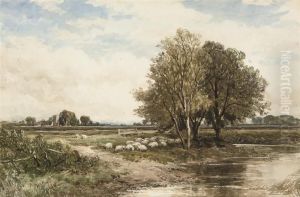 The Way Across The Fields by Edmund Morison Wimperis