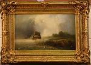 Rush Gathering by Edmund Morison Wimperis