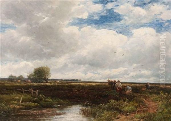 Faggot Gatherers In An Extensive Landscape - view 1