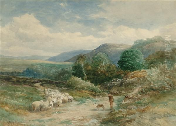 V.p.r.i. Shepherd With Sheep - view 1