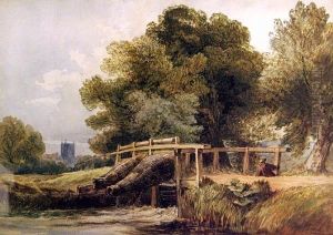 Eel Nets by Edmund Morison Wimperis
