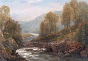 Fishing On The River Llugwy