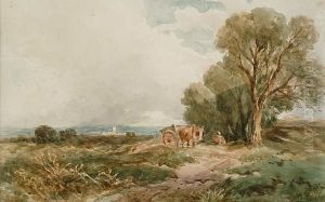 The Hay Cart by Edmund Morison Wimperis