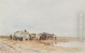 Gathering Seaweed by Edmund Morison Wimperis