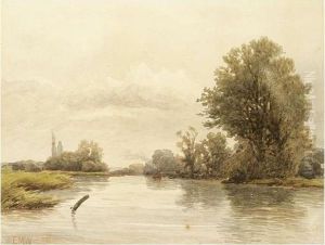 A River Landscape A River Landscape