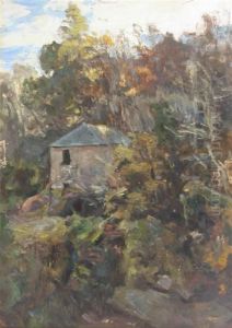 Old Mill At Muthill by James Lawton Wingate