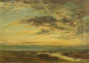 Sunset Over The Moors by James Lawton Wingate