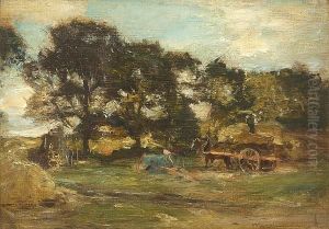 'autumn Eve' (haymaking)