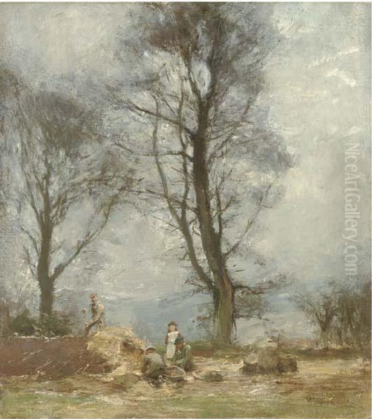 Harvesting Potatoes - view 1