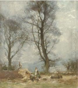 Harvesting Potatoes by James Lawton Wingate