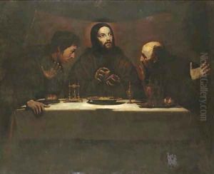 The Supper at Emmaus by Nicolas Tournier