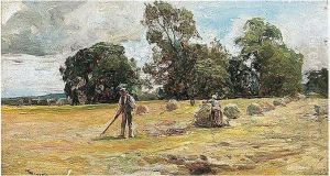 Making Haystacks by James Lawton Wingate