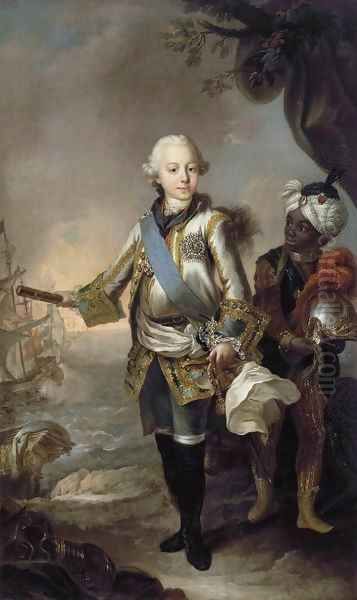 Portrait of Grand Duke Pavel Petrovich - view 1