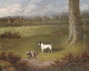 Venture, a prize fox terrier by William Eddowes Turner
