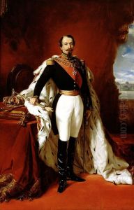 Portrait En Pied De L'empereur Napoleon Iii.