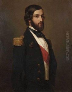 Portrait Du Prince De Joinville by Franz Xavier Winterhalter