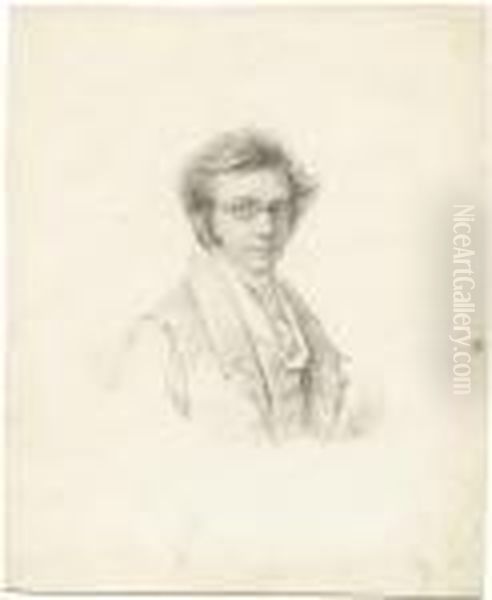 Bildnis Eines Jungen Mannes Mit Augenglasern - view 1