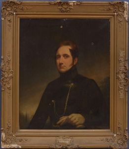 Portraits Of Sir John Hoskins & Ladymaude by Franz Xavier Winterhalter