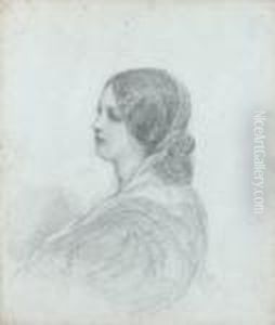 Portrait D'une Femme by Franz Xavier Winterhalter