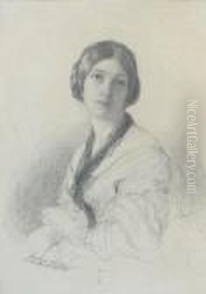 Portrait De La Baronne Gudin - view 1