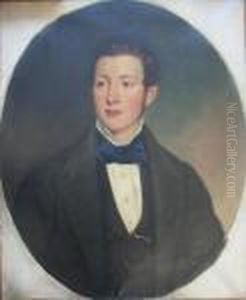 Portrait Of A Young Gentleman by Franz Xavier Winterhalter