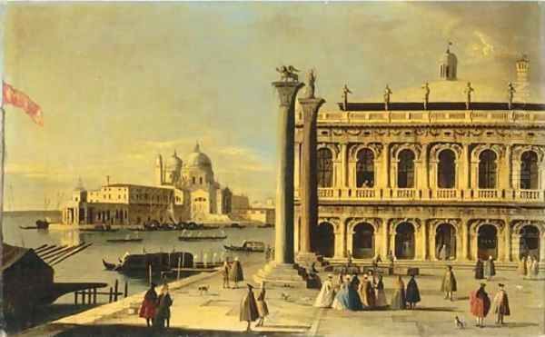 The Piazzetta, Venice, with the Libreria - view 1