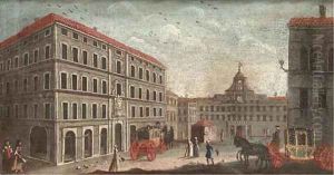 The Palazzo Montecitorio, Rome
