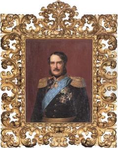 Portrait Of Prince Wilhelm Of Hesse-cassel by Franz Xavier Winterhalter