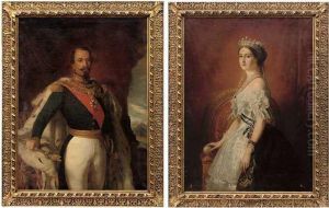 Portrait Of Emperor Napoleon Iii by Franz Xavier Winterhalter